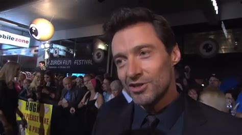 Hugh Jackman Recognizes A Former Student of His During Red Carpet Interview