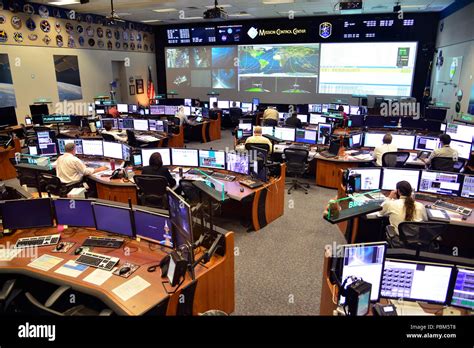 International Space Station Control Room Stock Photo - Alamy