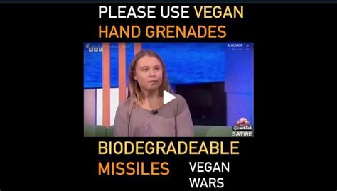 Use vegan grenades - Qanon News