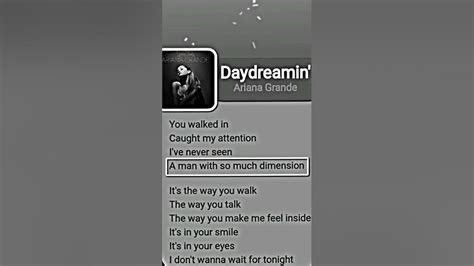 Daydreamin' lyrics - YouTube