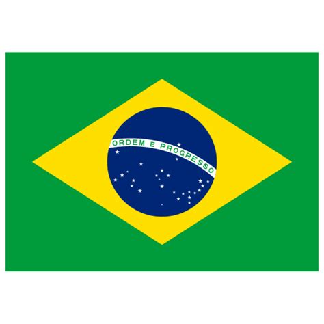 BR Brazil Flag Icon | Public Domain World Flags Iconpack | Wikipedia Authors