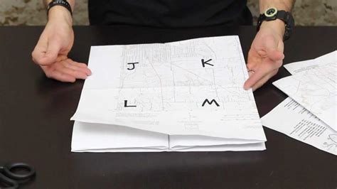 How to Fold a Topographic Map and Other Techniques - YouTube