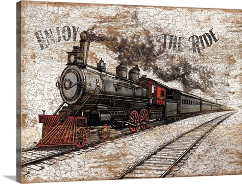 Vintage Travel - Train Wall Art, Canvas Prints, Framed Prints, Wall ...