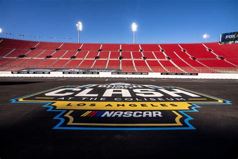 See how Busch Light Clash at the Coliseum track takes shape | NASCAR ...