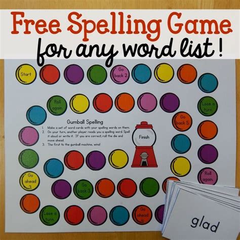 Spelling game for any word list | Spelling word activities, Spelling activities, Teaching ...