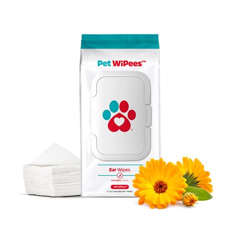 Pet WiPees™ Ear | Cat & Dog Ear Cleaner | Cat & Dog Ear Wipes