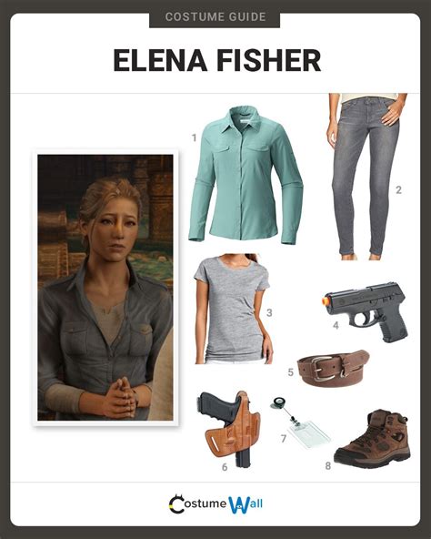 Dress Like Elena Fisher Costume | Halloween and Cosplay Guides