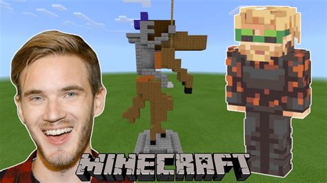 Minecraft Horse Statue Tutorial