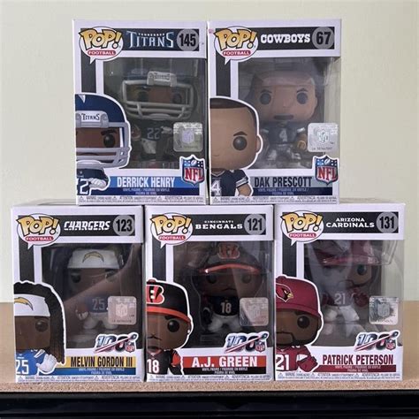 Funko Pop Vinyl - NFL Bundle Full List: Derrick... - Depop