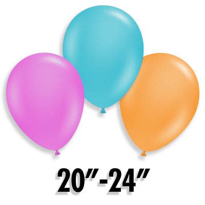 20 to 24 Inch Latex Balloons – Bargain Balloons USA