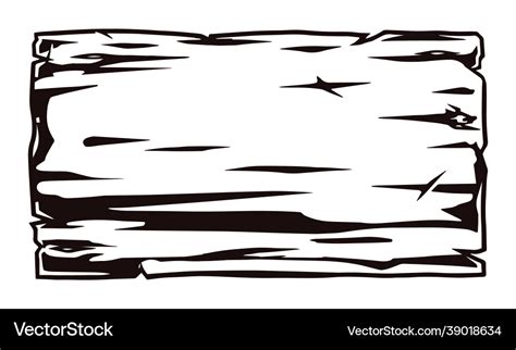 Wood Plank Clip Art Black And White