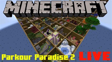 More excruciating Minecraft Parkour, BUT in front of my viewers!! - YouTube