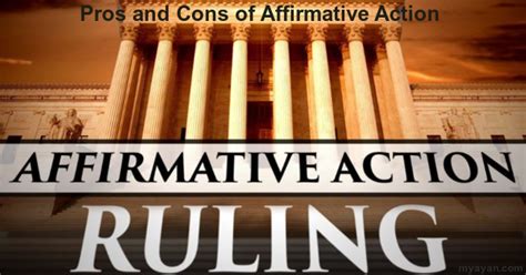 What are the Pros and Cons of Affirmative Action - Policy