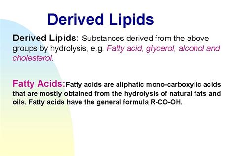 LIPIDS Lipids are organic compounds which have the