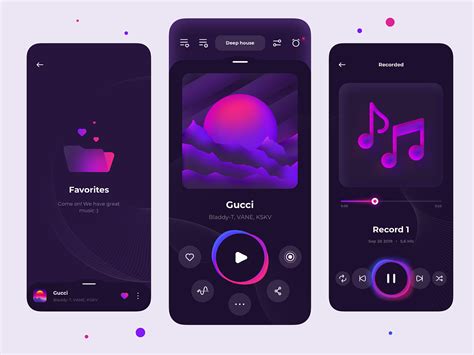 Music App UI designs, themes, templates and downloadable graphic ...