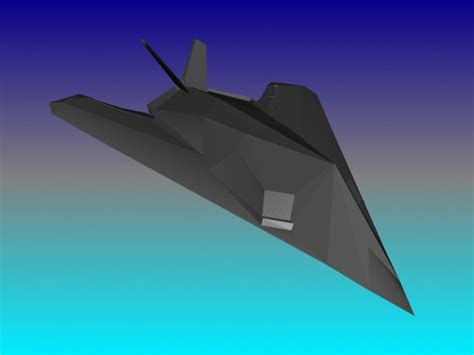 3d Model F-117