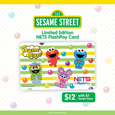 25 May 2021 Onward: Sesame Street NETS FlashPay Card Promotion - SG.EverydayOnSales.com