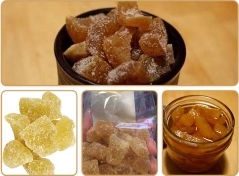 Health Benefits of candied ginger