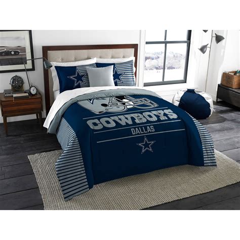 Dallas Cowboys The Northwest Company NFL Draft King Comforter Set ...