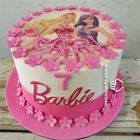 Barbie Buttercream Birthday Cake (6) | Baked by Nataleen