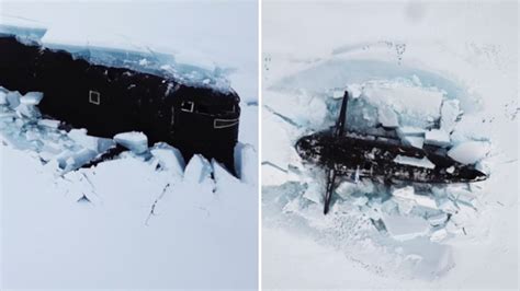 Three Russian Nuclear Submarines Surface Through the Arctic | IE