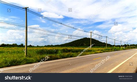 Rural Roads Electricity Poles Electric Pole Stock Photo 705873496 | Shutterstock