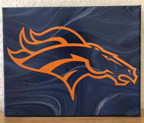 A fun little fan art I made! : DenverBroncos