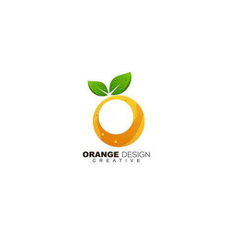 Premium Vector | Orange design template logo for icon business