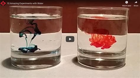 10 Simple Science Experiments With Water - Enchanted Little World