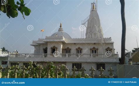 Wonderful Temple of Radhe KRISHNA JI ! Stock Photo - Image of ...