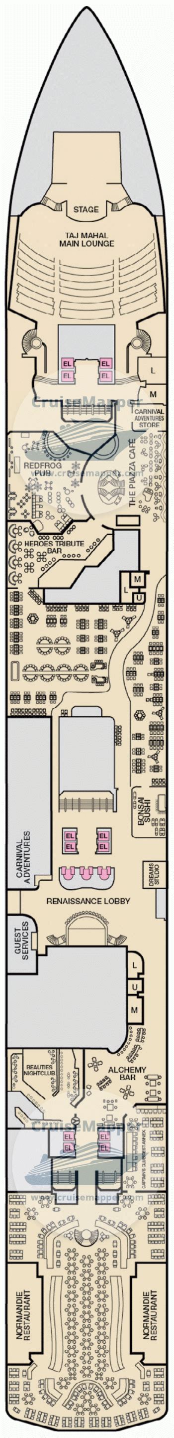 Carnival Pride Floor Plan | Floor Roma