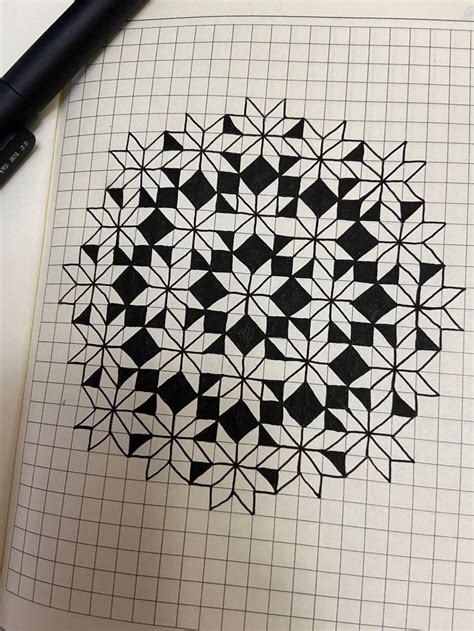 Patterns To Draw On Graph Paper | DRAW IT OUT