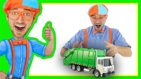 Blippi Garbage Truck / .blippi video playlist at thclips.com/video ...