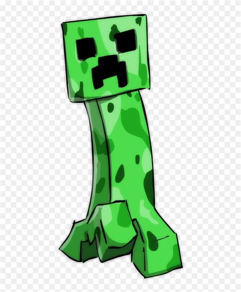 Minecraft Creeper By Sticko Kun D5ruh24 - Minecraft Creeper Cartoon Png Clipart (#5259752 ...