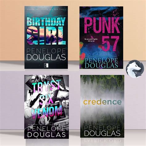 (Book) Penelope Douglas books collection (Birthday girl, punk 57, Credence, Tryst Six Venom ...