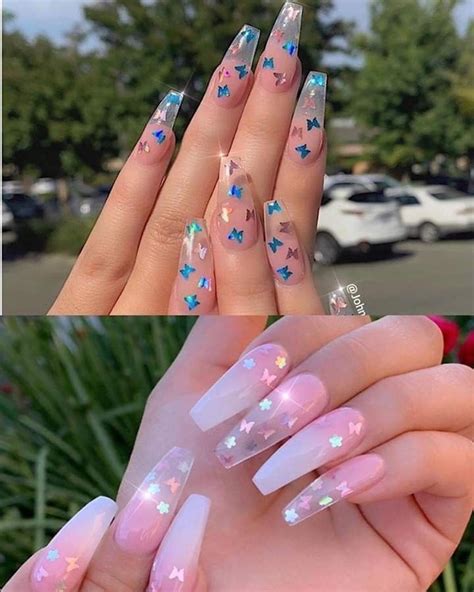 Pin by Franci on Uñas | Ombre acrylic nails, Pink acrylic nails, Acrylic nails