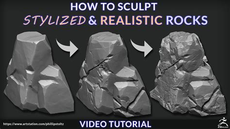 Phil Stoltz - How To Sculpt Stylized and Realistic Rocks