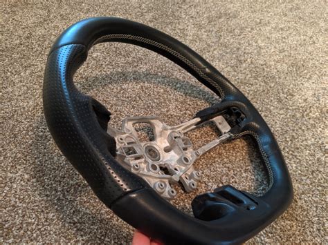 Maryland - SOLD: DCTMS Steering Wheel - Leather with grey stitching | 2015+ S550 Mustang Forum ...