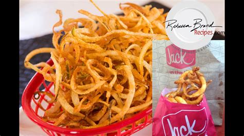 Seasoned Curly Fries: Jack in the Box Recipe copy - YouTube