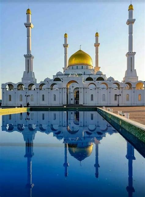 Nur Astana Mosque, Kazakhstan | Beautiful mosques, Mosque, Astana