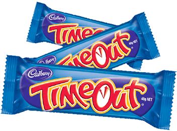 Time Out (chocolate bar) Slogan - Slogans for Time Out (chocolate bar) - Tagline of Time Out ...