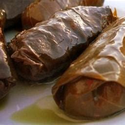 Lebanese Stuffed Grape Leaves Recipe | Arabic Food Recipes