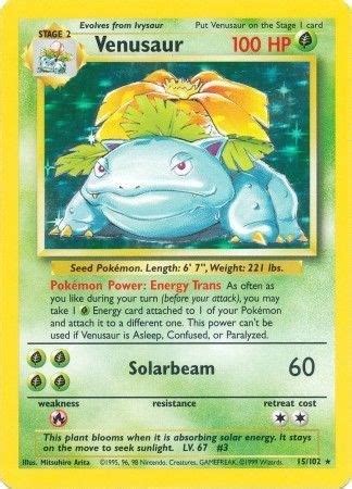 Venusaur - Base Set - Pokemon