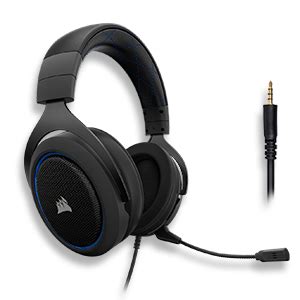 Corsair HS50 Blue Gaming Headset – iGamerWorld