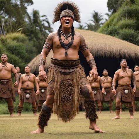 Premium Photo | Maori cultural experience New Zealand haka dance ...