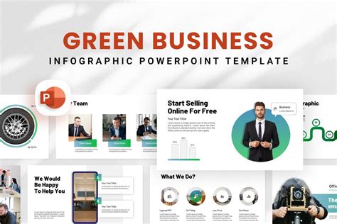 Green Business - PowerPoint Template | Presentation Template 100447