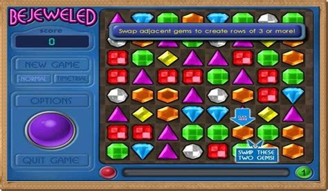 Bejeweled 1 Deluxe | PC Games Free Download Full Version Highly Compressed