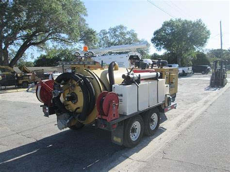 Used 2014 Vermeer Low Pro Air 533SDT Vac Tron Sewer Vac Trailer for...