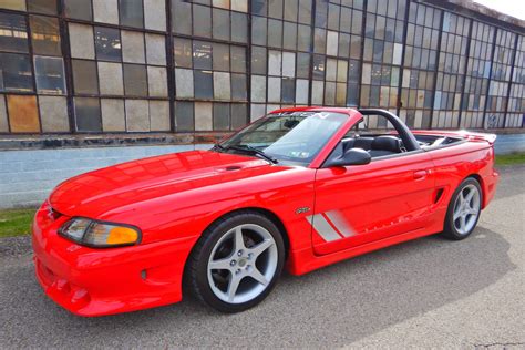 12k-Mile 1996 Ford Mustang Saleen S281 Convertible 5-Speed for sale on ...