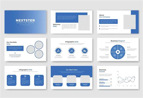 Modern Corporate presentation slides template or business presentation ...